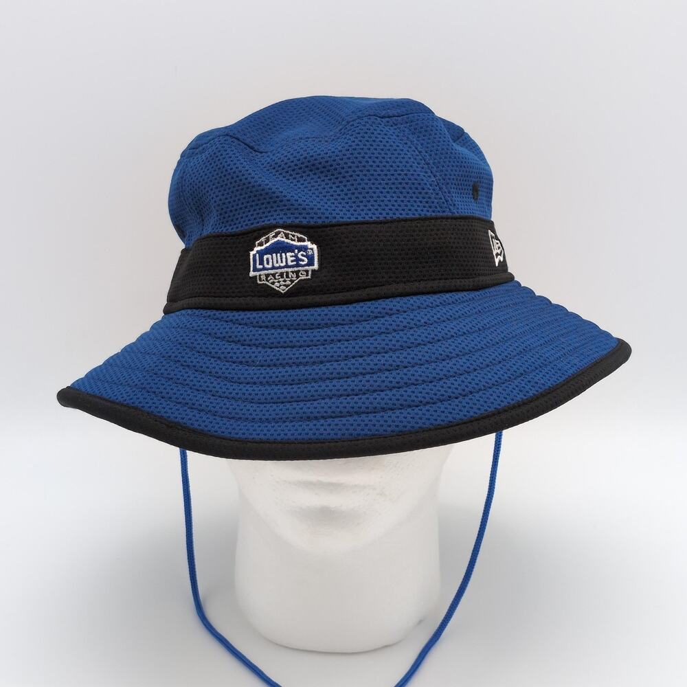 Jimmie Johnson Bucket Hat Mens One Size Blue NASCAR Racing New Era Lowe's 48